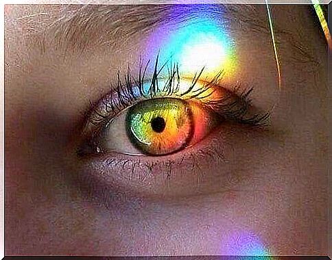 eye and prism