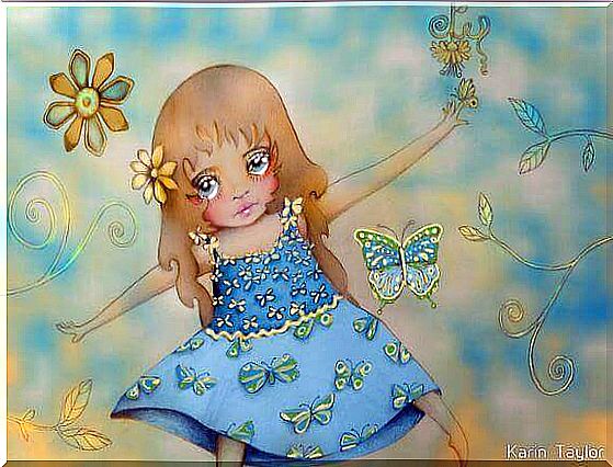 butterfly girl