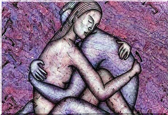 Synchronism between people: the power of a hug