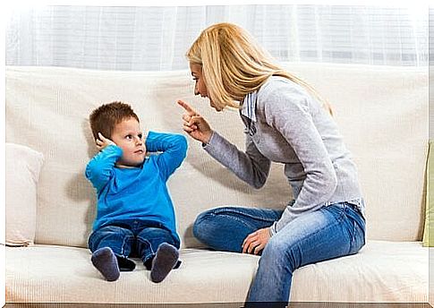 Two consequences for children shouting