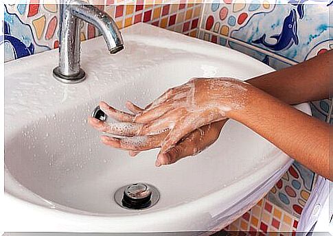 ritual of obsessive-compulsive disorder: hand washing